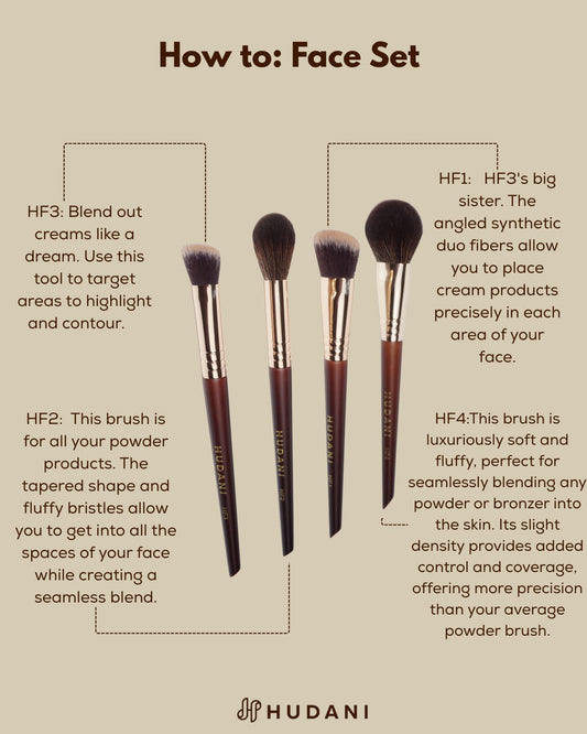HF4 Fluffy Powder & Bronzer Brush