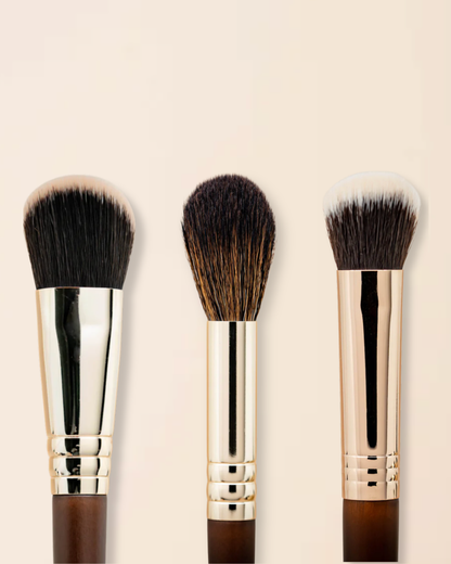 The Face Trio — 3 Essential Face Brushes